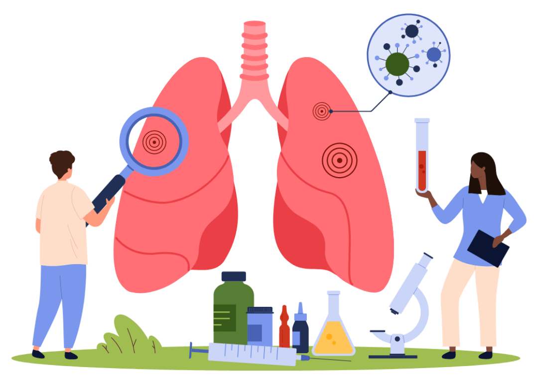 Symptoms of lung conditions